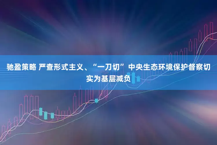 驰盈策略 严查形式主义、“一刀切” 中央生态环境保护督察切实为基层减负
