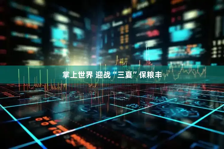 掌上世界 迎战“三夏”保粮丰
