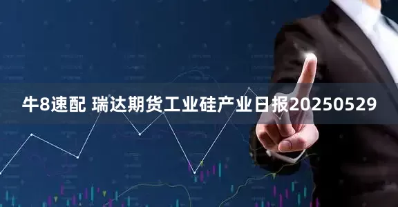 牛8速配 瑞达期货工业硅产业日报20250529